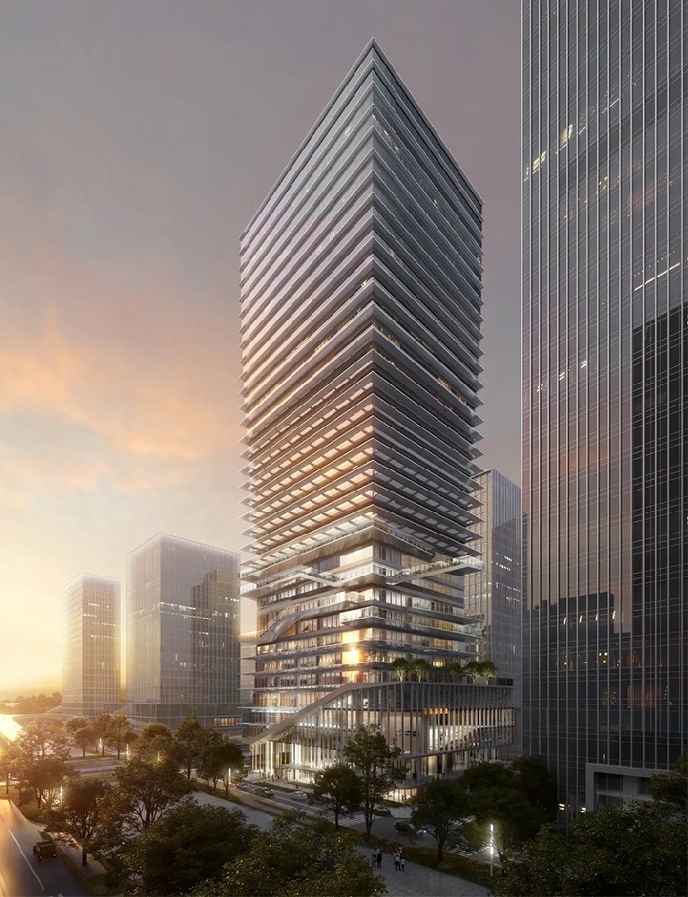 深圳后海總部城新成員抖音集團總部大廈建設落成!