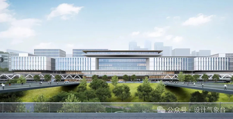 馬巖松新作方案被爆改！網友：外星飛船變成行政大樓？